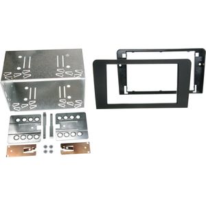 2-Din Paneel Rubbertouch Audi (8p/8pa) 2003-2012 - Kleur: Rubbertouch Zwart Audi Acv 391320-14-1