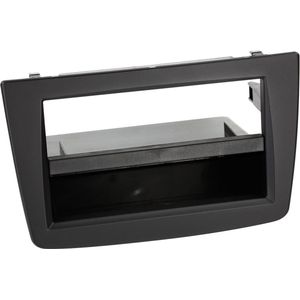 2-DIN Paneel geschikt voor Alfa Romeo MiTo (955 facelift) Kleur: Zwart