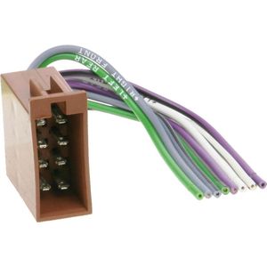 ACV - Universele ISO Female Stekker - Radio Aansluitkabel - Geschikt Voor Diverse Modellen