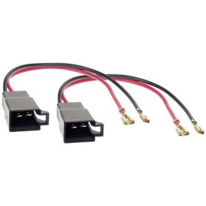 Speaker Adapter Kabel(2x) Div.modellen Opel-Renault-Seat-VW-Citroën-Nissan-Mercedes-Dacia-Skoda-Seat