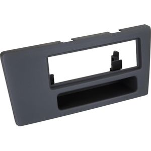 1-DIN Paneel geschikt voor Volvo S60/ V70/ XC70 2000-2003 Kleur: Zwart
