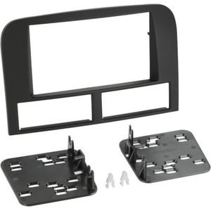 2-DIN Paneel geschikt voor Jeep Grand Cherokee (WJ) 1999 - 2004 Kleur: Zwart