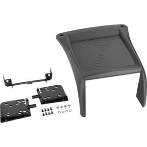 2-DIN Paneel geschikt voor Citroën Jumper - Fiat Ducato - Peugeot Boxer - bouwjaar: 2002-2006 - Kleur: antraciet