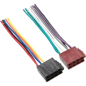 ACV - Universele Adapter - Stroom en Speakers ISO Stekker Naar Blanke Uiteinden