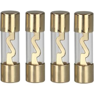 AGU zekering 50 Ampere (goud) 4 stuks in blister