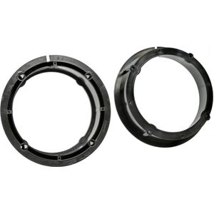 Luidsprekerringen - Geschikt voor Seat Leon - Skoda Fabia - Volkswagen Golf - 16cm