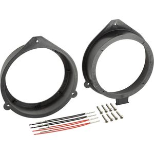 Speaker Ringen Ø 165mm Audi A4/R8 - -Saab 9-3-Seat Exeo Met speakerconnector