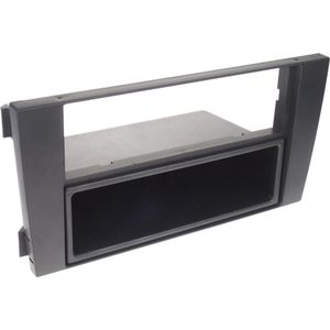 2-DIN Paneel Geschikt Voor Audi A6 2001-2005 - Kleur: Zwart