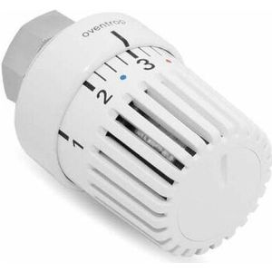 Oventrop LI Thermostaatkop, wit, 32 x 1 mm, met instelling ""0"" || Temperatuurbereik 7-28' C