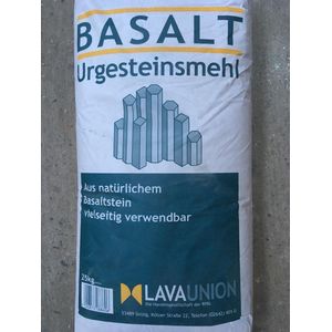 Basaltmeel 20kg voor verbetering kleigrond