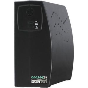 Online - Yunto 800 - UPS - Zwart - 800 VA, 480 W, Lijninteractief