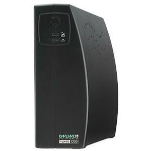 ONLINE USV-Systeme YUNTO 1200 Line-Interactive 1200VA 5AC-uitgang(en) Compact Zwart UPS