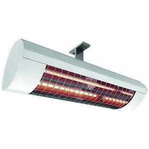 ETHERMA SOLAMAGIC® Basic infraroodstraler, 1400 W, terrasverwarmer, afmetingen (L x B x H): 444 x 144 x 110 mm, kleur: wit, SM-BASIC-1400-W