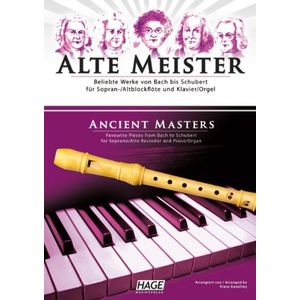 Edition Hage Alte Meister voor blokfluit