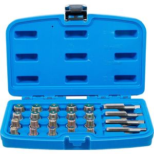 BGS 126 | Reparatieset voor olieaftap schroefdraad | 64-dlg.