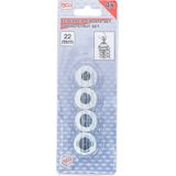 BGS 1111 | Veerpoot dopsleutelset | 4-dlg.