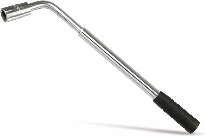 BGS Technic - Dopsleutelset - Zeskant 17 x 19 mm - Rubberen Handgreep - Lengte 330 - 500 mm