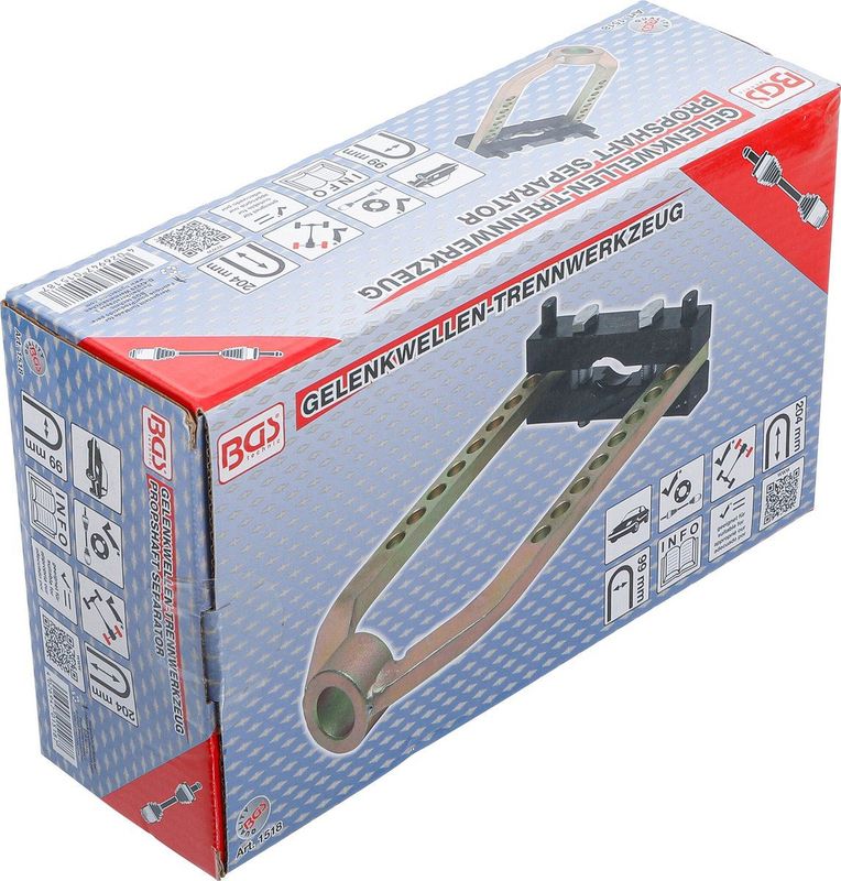 BGS - Homokineet Verwijderaar - Gereedschap - Geschikt voor Voertuigen - Extra Breed Frame