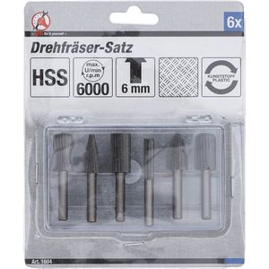 BGS HSS stiftfreesset 6 delig