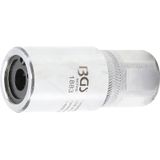 BGS - Tapeind Gereedschap - Chroom-vanadium Staal - Hoogglans en Mat Verchroomd