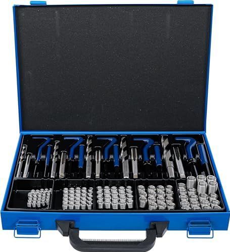 BGS - Schroefdraad Reparatie set - Kompleet - Helicoils  - M6 - M8 - M10 - M12 - M14 - 130 delig - BGS1951