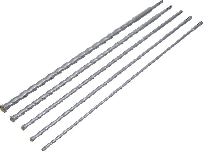 Mauer-Durchbruch-Bohrer-Satz SDS-Schaft 8 - 20 mm 5-tlg.