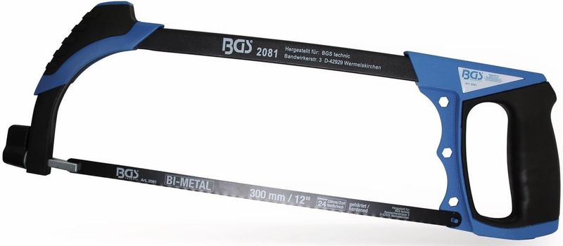 BGS - Ijzerzaag - Aluminium frame - HSS zaagblad - 300mm - licht gewicht - Beugelzaag - handzaag - BGS2081