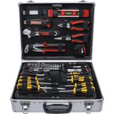 BGS - Diy 2204 - Gereedschapset - Aluminiumkoffer - 129-dlg.