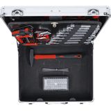 BGS - Diy 2204 - Gereedschapset - Aluminiumkoffer - 129-dlg.