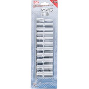 BGS Doppenset lang 3/8"" 8-19mm 11 delig BGS 2222