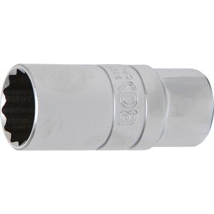 BGS Bougiedopsleutel met rubberring, twaalfkant 1/2 21 mm