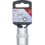 BGS Steckschlüssel-Einsatz Super Lock Antrieb Innenvierkant 12,5 mm (1/2") SW 21 mm - 2421