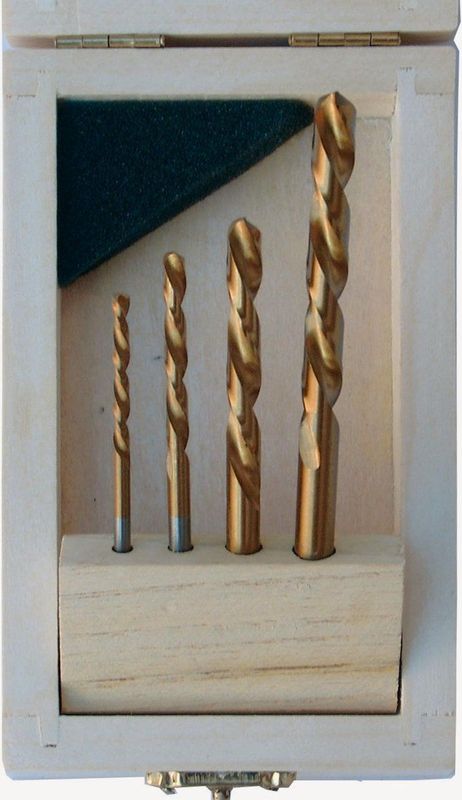 BGS Bohrer-Satz HSS linksschneidend 4tlg. - 2726