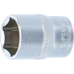 BGS - Dopsleuteldop Zeskant 1/2 - 13/16 - Chroom-Vanadium-Staal - Verchroomd, Mat
