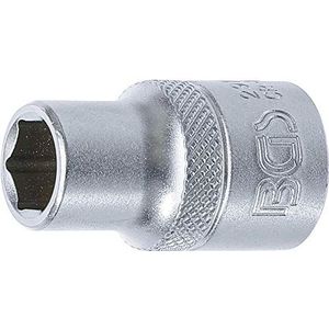 BGS Steckschlüssel-Einsatz Sechskant Antrieb Innenvierkant 12,5 mm (1/2") SW 11 mm - 2911