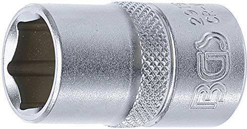 BGS Steckschlüssel-Einsatz Sechskant Antrieb Innenvierkant 12,5 mm (1/2") SW 15 mm - 2915