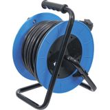 BGS - Kabelhaspel - 15 Meter - 4 Geaarde Stopcontacten - IP20