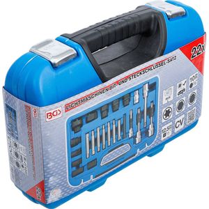 BGS 4247 | Dynamo bit- en dopsleutelset | 23-dlg.