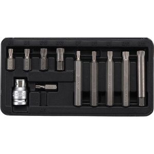 BGS Diy 5030 | Bitset | 10 mm (3/8"") | veeltand (voor XZN) | 11-dlg.