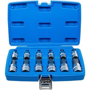 Bgs Technic - Bit-Einsatz-Satz Antrieb Innenvierkant 12,5 mm (1/2') Innensechskant 5 - 22 mm 12-tlg.