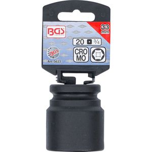 BGS - Slagmoersleutel - Zeskant - 33 mm - Gefosfateerd
