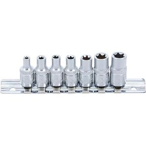 BGS Dopsleutelset E-profiel - 1/4"" (6,3 mm) - E4 - E11 - 7-delig, BGS-6402