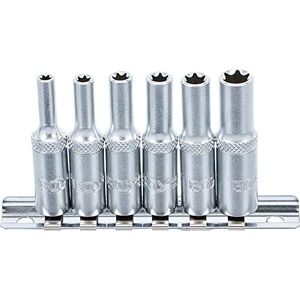 BGS - Doppenset - E-profiel - Chroom-vanadium-staal - 6 Delig