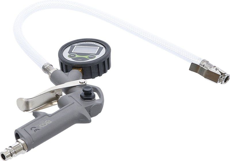 Bandenpomp met digitale drukmeter (0-8 bar) BGS 6794