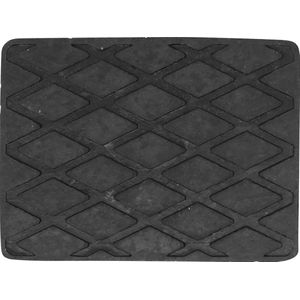 BGS Auto Krik Pad - Rubber blok - medium plat - 160 x 120 x 30 mm - geschikt voor o.a. hefbruggen - potkrikken - autokrikken - Bandenbruggen - BGS7006