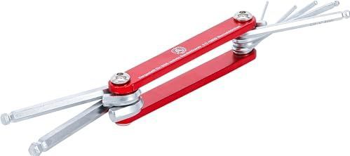 BGS Stiftsleutelset inbus met kogelkop 1,5 - 6 mm 7 delig