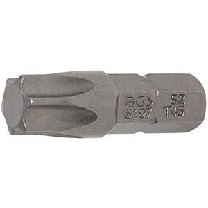BGS 8197 | Bit | lengte 25 mm | 6,3 mm (1/4"") buitenzeskant | T-profiel (voor Torx) T45