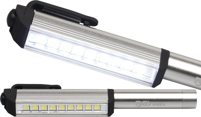 BGS Aluminium-LED-Stift mit 9 LEDs - 8493