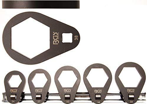 Oliefiltersleutel - Geschikt voor Diverse Auto's - 24/27/32/36/38 mm