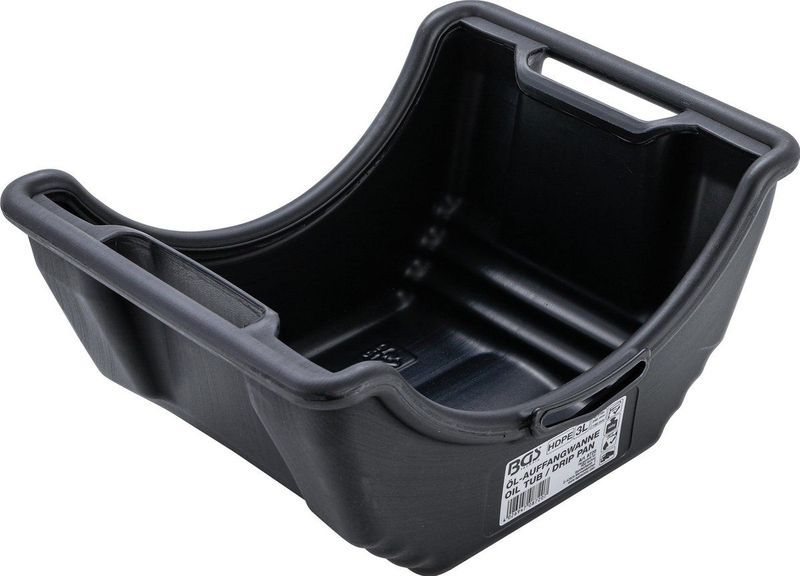 BGS - Olie Opvangbak - 3 Liter - Temperatuurbestendig - Polyethyleen